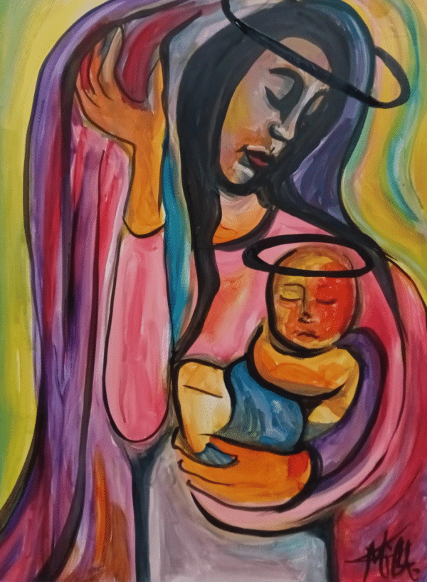 A Mother's Love Original Painting