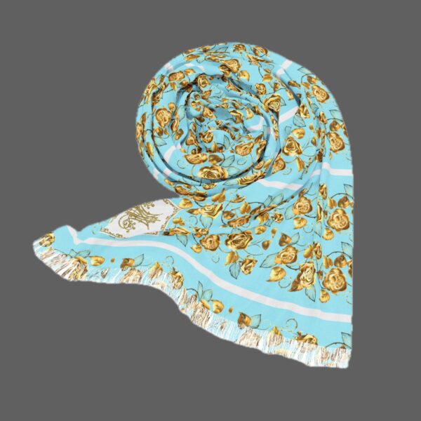 My Mary Scarf Product Image Gray BG